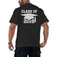 Class Of 2028 T-Shirt School Graduation Pride Tee Men's Back Print T-Shirt