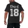 Class Of Two Thousand 18 Shirt Graduation T-Shirt Men's Back Print T-Shirt