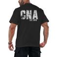 CNAs Graduation Shirt CNA Est 2019 Men's Back Print T-Shirt
