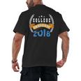 College Graduation Shirts Graduate Grad 2018 Men's Back Print T-Shirt