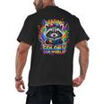 Color Our World 2026 Reading Book Men's Back Print T-Shirt