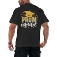 Cool Prom Squad 2025 Prom Graduation Party Matching 2025 Men's Back Print T-Shirt