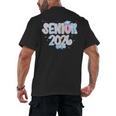 Coquette Senior-Class Of 2026 Preppy Graduation Graduate Men's Back Print T-Shirt