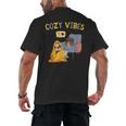 Cozy Vibes Atmospheric Introvert Men's Back Print T-Shirt Cozy Vibes Atmospheric Introvert Men's Back Print T-Shirt