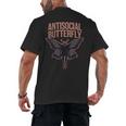 Cryptid Cryptozoology Mothman Introvert -Adults Butterfly Small Crew Neck Classic Fit Short Sleeve Polyester 100 Printed Blended Fabric Men's Back Print T-Shirt Cryptid Cryptozoology Mothman Introvert -Adults Butterfly Small Crew Neck Classic Fit Short Sleeve Polyester 100 Printed Blended Fabric Men's Back Print T-Shirt