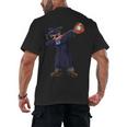 Cute Dabbing Kid Elementary School Graduation Baseball Men's Back Print T-Shirt