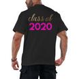 Cute Graduation Shirt Class Of 2020 Shirt Men's Back Print T-Shirt
