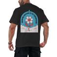 Cute Introvert Shy Teen Anti-Social Inner Strength Men's Back Print T-Shirt