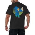 Dabbing Graduation Class Of 2019 Men Women YouthShirt Men's Back Print T-Shirt