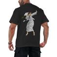 Dabbing Graduation Class Of 2025 Woman Graduation Men's Back Print T-Shirt
