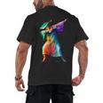 Dabbing Graduation Women Men's Back Print T-Shirt