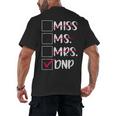 DNP Graduate Doctor Of Nursing Practice Graduation DNP Grad Men's Back Print T-Shirt
