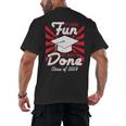 Im Done Graduating Class Of 2019 School GraduationShirt Men's Back Print T-Shirt