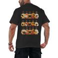 Educated Afro Women Girl Reading Book Future HBCU Grad Men's Back Print T-Shirt Educated Afro Women Girl Reading Book Future HBCU Grad Men's Back Print T-Shirt