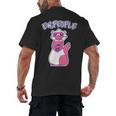 Ew People Introvert Ferrets Saying Mask Ferret Men's Back Print T-Shirt Ew People Introvert Ferrets Saying Mask Ferret Men's Back Print T-Shirt