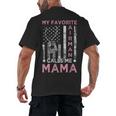 My Favorite Airman Calls Me Mama Airman Graduation Mom Men's Back Print T-Shirt