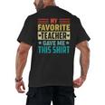 My Favorite Teacher Gave Me This School Graduation Student Men's Back Print T-Shirt