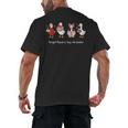 Forget Flowers Buy Me Books Valentine Goose Book Lover Men's Back Print T-Shirt