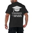 Funny Graduate Joke Mens Womens Graduation Gifts Men's Back Print T-Shirt