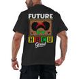 Future HBCU Grad HBCU Tomorrow Girl Graduation Kids Men's Back Print T-Shirt