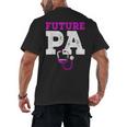Future PA Physician Assistant Graduation Men's Back Print T-Shirt
