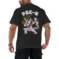 Girls Dabbing Unicorn Pre-K PreSchool Nailed It Graduation Men's Back Print T-Shirt