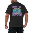 Goodbye School Hello Summer Last Day Of School Graduation Men's Back Print T-Shirt