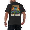 Graduation 2nd Grade Monster Truck Boys I Crushed Grad Men's Back Print T-Shirt