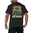 Graduation 3rd Grade Monster Truck Boys I Crushed Grad Men's Back Print T-Shirt