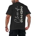 Graduation Class Of 2026 Men's Back Print T-Shirt