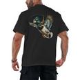 Graduation Mallard Duck Hunter Hunting Season Grad Hunting Men's Back Print T-Shirt