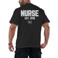 Graduation For Nurse Practitioners 2018 Nursing School Men's Back Print T-Shirt