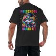 Graduation Preschool Unicorn Nailed It Pre-K Girls Grad Men's Back Print T-Shirt