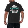 Graduation Shirt We Out Class Of 2018 Graduation Tee Men's Back Print T-Shirt