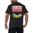 Graduation Shirt High School And College Sleepy Graduates Men's Back Print T-Shirt