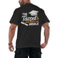 GraduationShirt Tassel Was Worth The Hassle Tee Men's Back Print T-Shirt