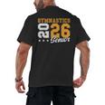 Gymnastics Senior Night Gymnastics Senior 2026 Graduation 17 Men's Back Print T-Shirt