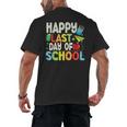 Happy Last Day Of School Teacher Kids Boys Girls Graduation Men's Back Print T-Shirt