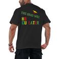 HBCU Graduation Shirt HBCU Grad Shirt Men's Back Print T-Shirt