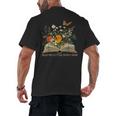 Helping Little Minds Grow Floral Book Education SPED Teacher Men's Back Print T-Shirt Helping Little Minds Grow Floral Book Education SPED Teacher Men's Back Print T-Shirt