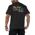 High School Grad 2023 Class Of 2023 Retro Graduation Done Men's Back Print T-Shirt
