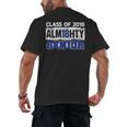 High School Graduation 2018 T-Shirt For Senior Alm18hty Men's Back Print T-Shirt