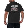 High School GraduationShirt College Graduation Men's Back Print T-Shirt