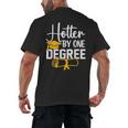 Hotter By One Degree Graduation 2025 Men's Back Print T-Shirt