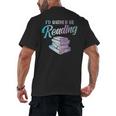 Id Rather Be Reading Book Librarian Men Women Kids Men's Back Print T-Shirt