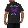 Introvert Antisocial Butterfly For Women Men Men's Back Print T-Shirt
