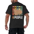 Introvert Capybara Rodent Animal Lover Antisocial Retro Men's Back Print T-Shirt Introvert Capybara Rodent Animal Lover Antisocial Retro Men's Back Print T-Shirt