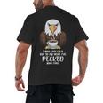 Introvert Eagle And Coffee Lovers Men's Back Print T-Shirt Introvert Eagle And Coffee Lovers Men's Back Print T-Shirt