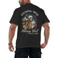 Introvert Hiking Club Antisocial Overthinking Anxiety Men's Back Print T-Shirt