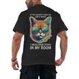 Introvert Joke For Introversion Personality Pity Party Men's Back Print T-Shirt